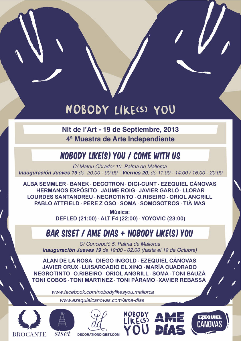 Descargar cartel de la exposicion Ame Dias dia 19 de septiembre 2013